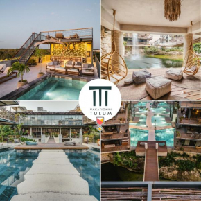 Stunning 1BR with Jacuzzi Cenote